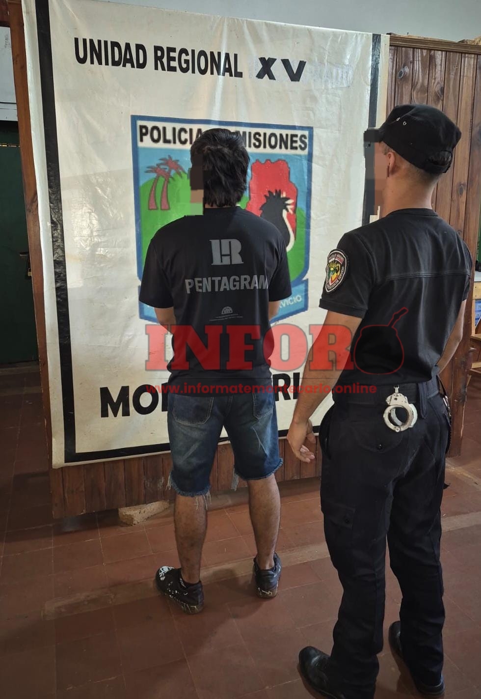 #Montecarlo: detuvieron a un joven por agredir a otro en la vía pública